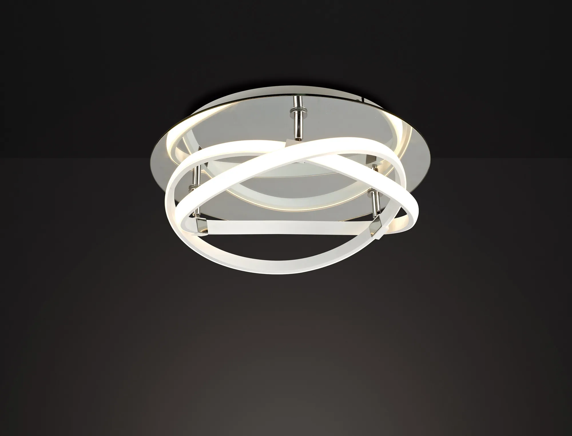 Infinity White Ceiling Lights Mantra Flush Fittings